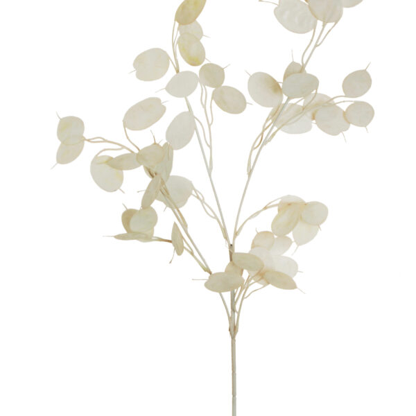Ramo di Lunaria artificiale x 3 con 48 fiori h.75cm