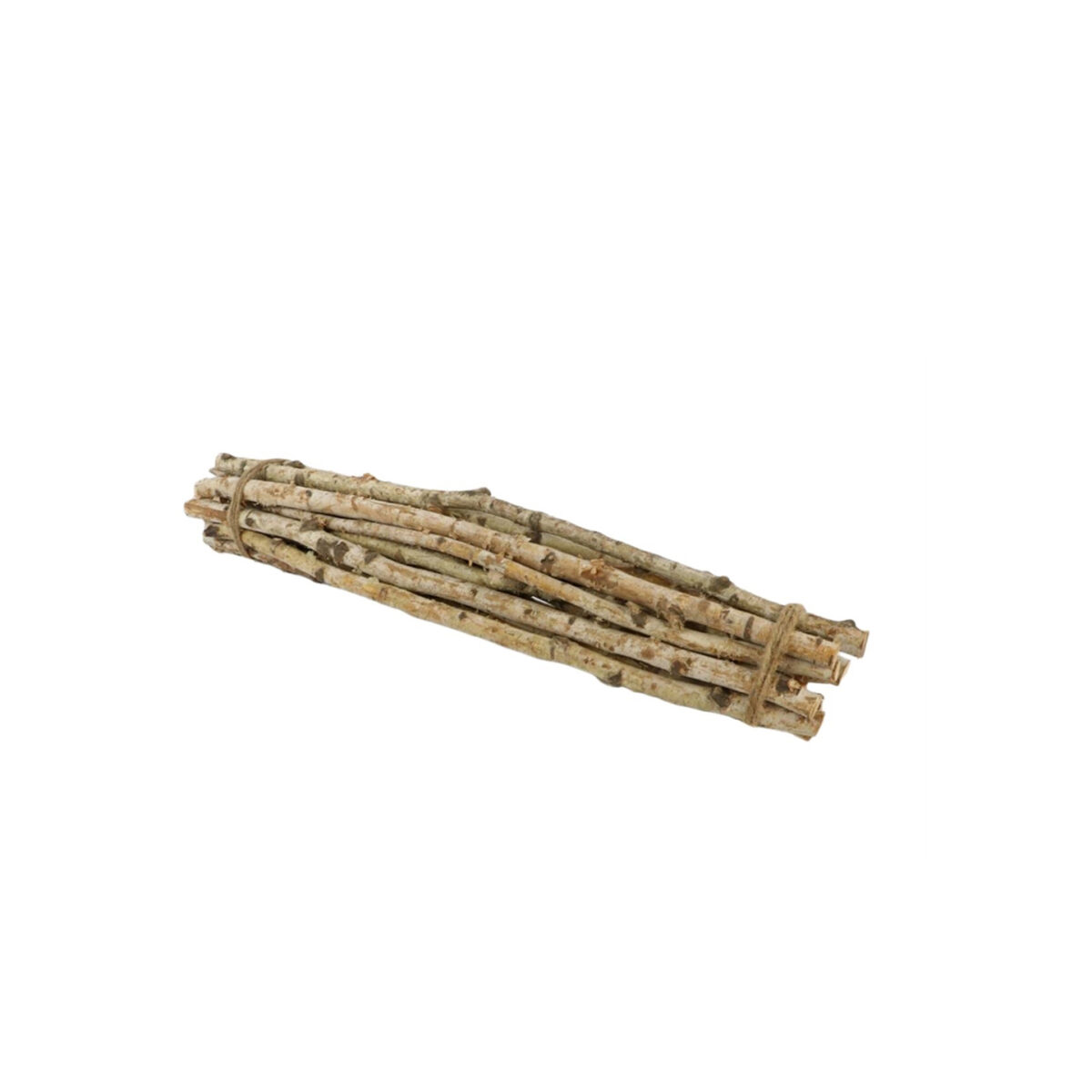 Fascio con 15 tronchetti in legno di betulla naturale h. 80 cm
