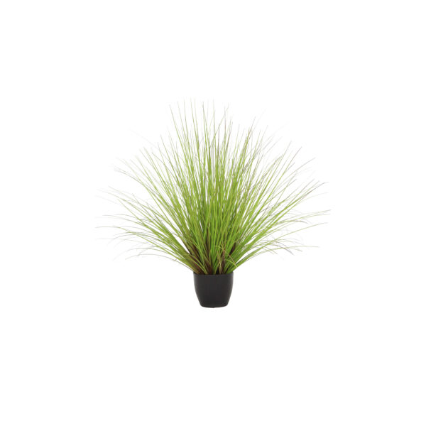 Pianta verde artificiale in vaso nero h. 58 cm