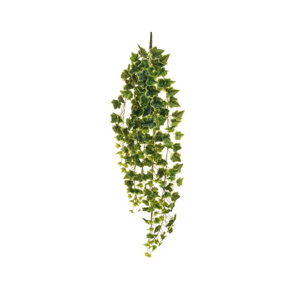Ghirlanda Pianta di Edera artificiale pendente con 8 diramazioni 248 foglie variegate real touch h. 110 cm (Copia)