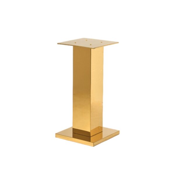 Colonna Specchio oro per eventi 40 x 80 cm